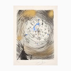 Salvador Dali, Sator, 1969, Kaltnadelradierung mit Roulette
