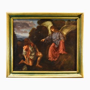 Giovanni Gerolamo Savoldo, Tobias et l'Ange, 1650, Huile sur Toile