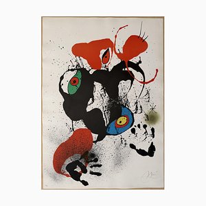 Joan Miró, El Fogainer, 1973, Lithograph