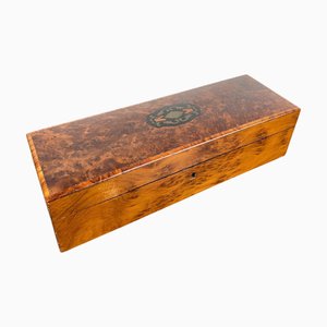 Napoleon III Box in Amboyna Burl