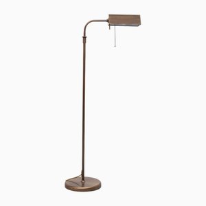 Lampada da terra vintage in bronzo, Germania, anni '70