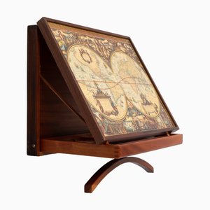 Servicio de aparcacoches danés vintage de pared de Adam Von Hoff & Østergaard, años 60