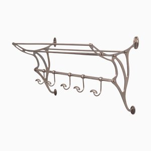 Französische Vintage Jugendstil Wandgarderobe, 1970