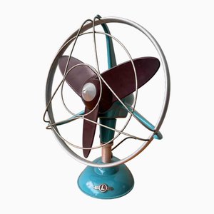 Deutscher Vintage Schreibtischventilator von Luft, 1950er