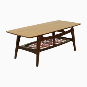 Mesa de centro vintage de Louis Van Teeffelen para Webe, años 60