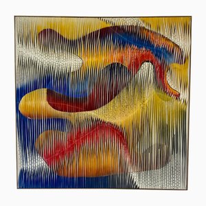 Kijek, Sculpture-Painting: The Dance of Colors, 2023, Textile