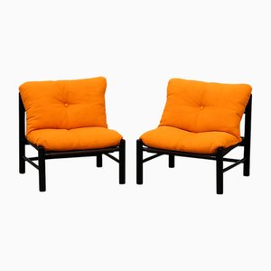 Sillones de Carlo Santi para Arflex, años 70. Juego de 2