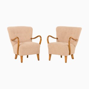 Armchairs by Alfred Christensen, Denmark, 1950s, Set of 2