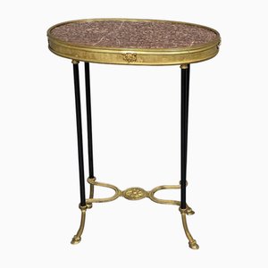 Antique French Marble Topped Gueridon, 1850