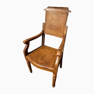 Antique French Barbers Chair, 1890s