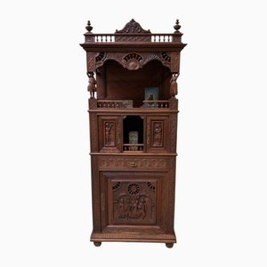 Antiker bretonischer Schrank, 1880