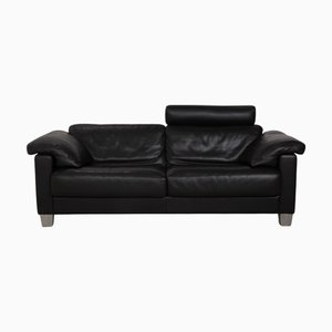 DS-17 2-Seater Sofa in Black Leather from de Sede