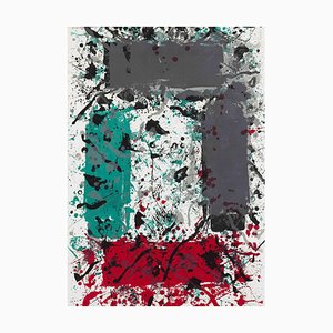 Sam Francis, Ohne Titel, Lithographie, 1982