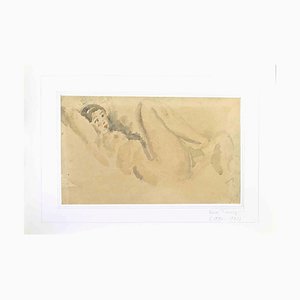 Henry Ramey, Nudo sdraiato, Tecnica mista, inizio XX secolo