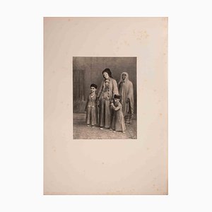 Auguste Raffet, Jewish People from Karasubazar, Lithograph, 1840
