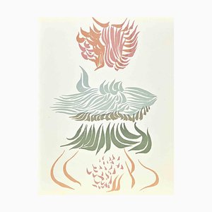 Jacques Herold, Untitled, Lithograph, 1974