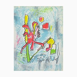 Roberto Matta, Tout se Tient, Lithograph, 1975
