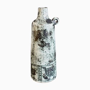 Französische Mid-Century Keramik Blumenvase von Jacques Blin, 1960er