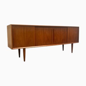 Danish Curved Sideboard by HP Hansen, 1960s