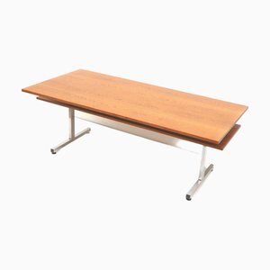 Large Vintage Dining Table in Wenge, 1970s