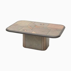 Brutalistischer Vintage Couchtisch von Fedam, 1980er
