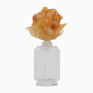 Art Glass Flower Bottle from Baccarat, France, 1970s