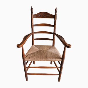 Antique Chair in Oak, 1900s