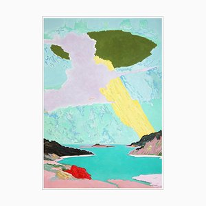 Alexandra Czierpka, Light's Silent Discourse, 2025, MIxed Media on Paper