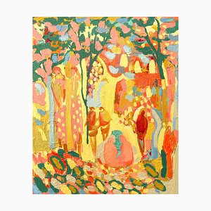 Paul Wadsworth, In the Park, 2025, Oil Painting