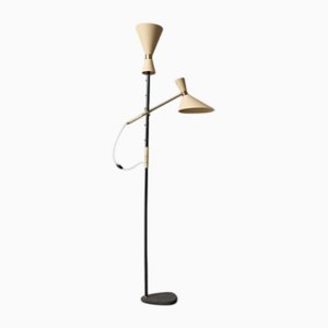 Lampada da terra Pelikan di JT Kalmar, anni '50