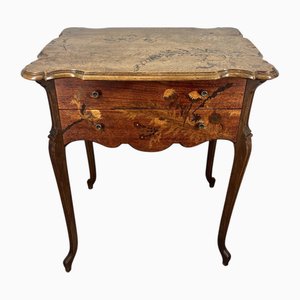 Vintage French Louis XVI Style Carved Oak Sideboard