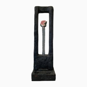 Gilbert Pauli, Rodocrosita rosa, 2017, Escultura en técnica mixta