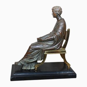 Grand Tour Bronze Roman Statue, 1810
