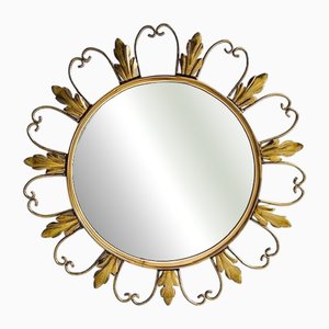 Mid-Century Sunburst Butler Mirror from Deknudt, 1960s