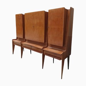 Large Sideboard with Illuminated Bar from La Permanente Di Cantù, 1950s