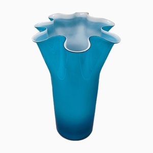 Vintage Italian Fazzoletto Vase by Ca Dei Vetrai, 1960s