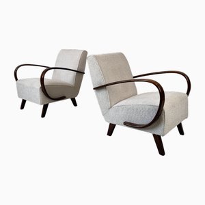 Fauteuils Type C par Jindřich Halabala pour Up Závody, 1930s, Set de 2