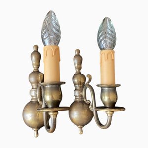 Wandleuchten, Italien, 1960er, 2er Set