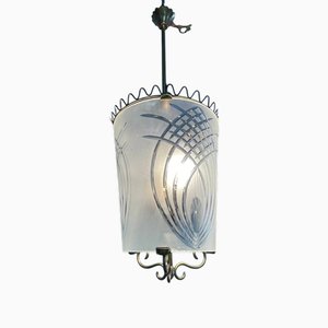 Ceiling Lamp from Fontana Arte, 1940s