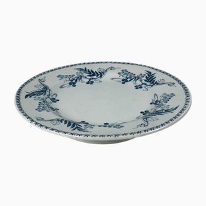 Luculus Pedestal Plate from KG Luneville, Late 19th-Early 20th Century