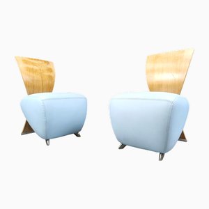 Bobo Lounge Chairs by Dietmar Scharping for Dauphin, 2000s, Set of 2