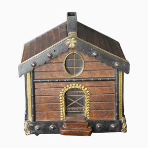 Wooden Cigar Humidor with Chalet Mechanism