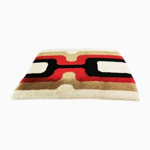Space Age Geometric Rug, Germany, 1970s