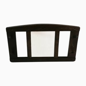 Art Deco Wall Hanger with Mirror, Denmark, 1930s