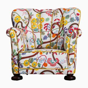 Chair with Upholstery from Josef Frank, 1940s