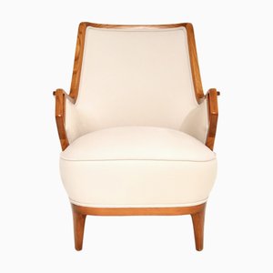 Vintage Swedish Elm Armchair, 1960s