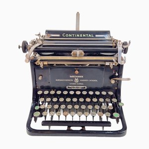 Vintage Continental Standard Schreibmaschine von Wanderer, Deutschland, 1920er