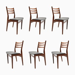 Vintage Danish Dining Chairs, 1960, Set of 6