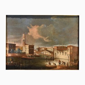 Francesco Tironi, Vista de Venecia, 1790, óleo sobre lienzo