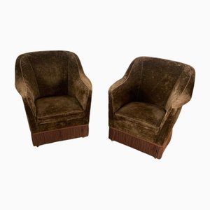 Sillones italianos vintage de Ignoto, años 60. Juego de 2